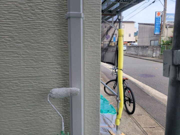 【上塗り】雨樋