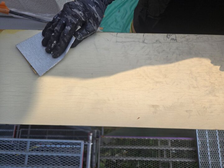 【下地処理】笠木