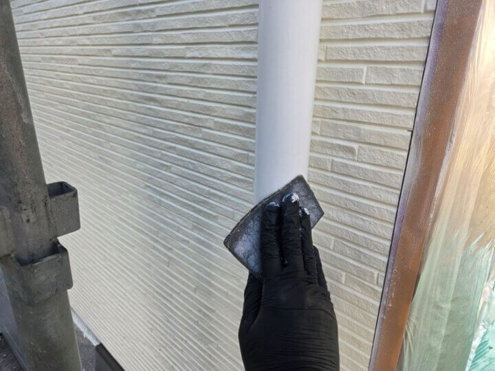 【下地処理】雨樋