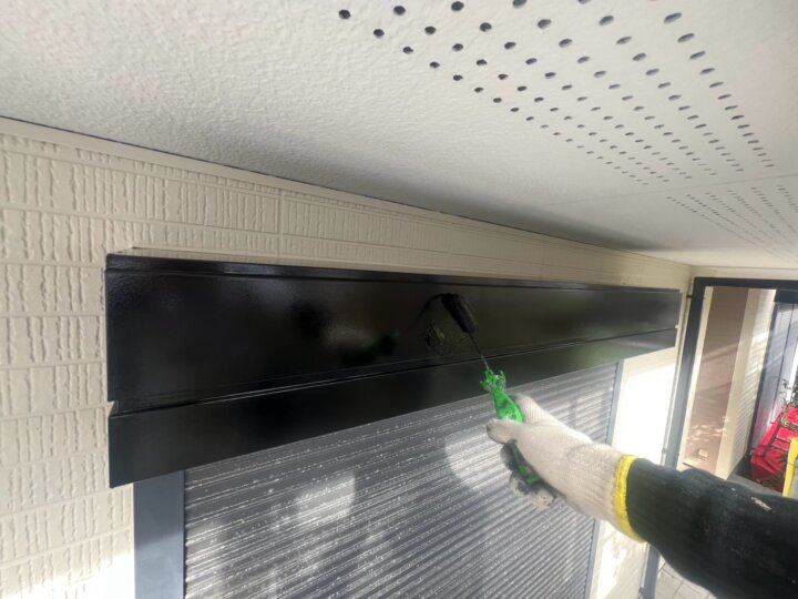 【上塗り】シャッターボックス