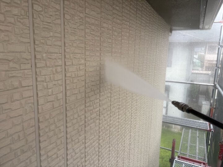 【高圧洗浄】外壁