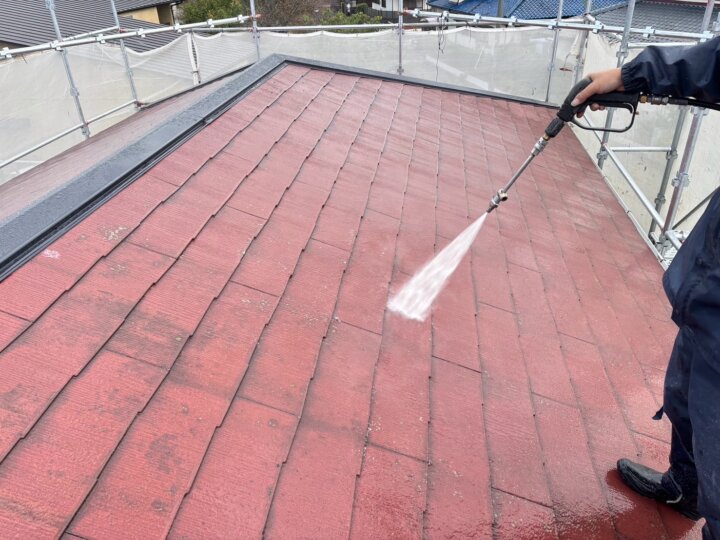 【高圧洗浄】屋根