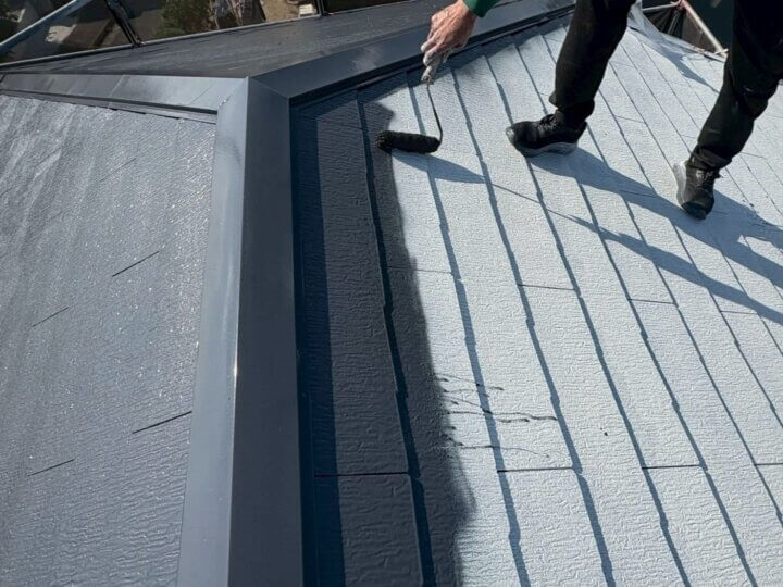 【中塗り】屋根