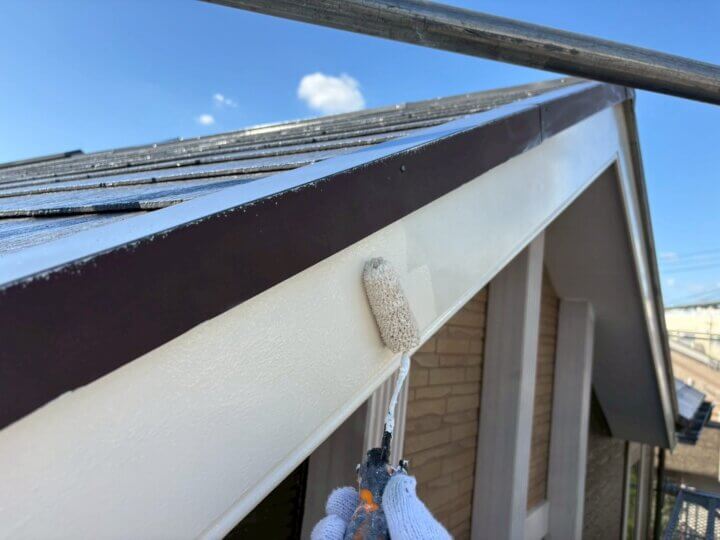 【中塗り】破風板