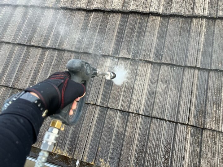 【高圧洗浄】屋根