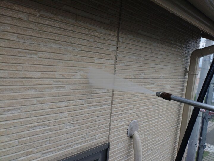 【高圧洗浄】外壁