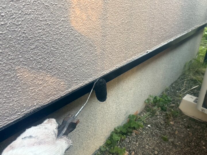 【上塗り】水切り