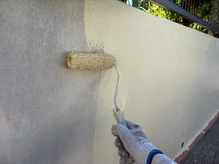 【上塗り】外構