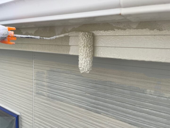 【下塗り】破風板