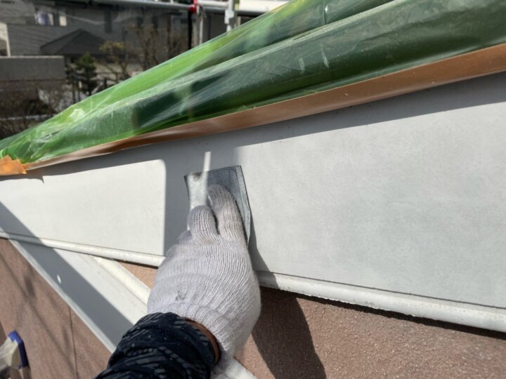 【下地処理】破風板