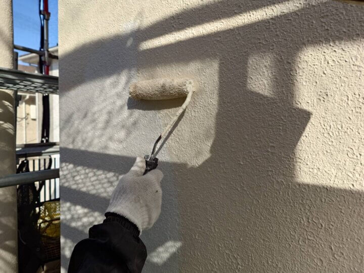 【中塗り】外壁