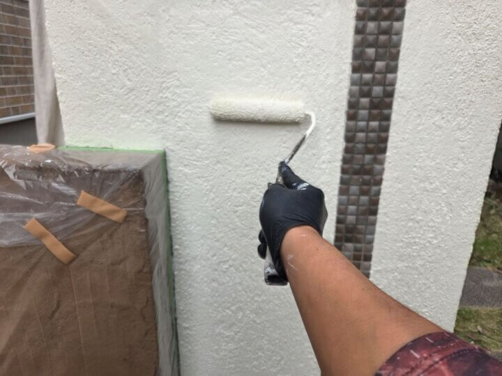 【上塗り】外構