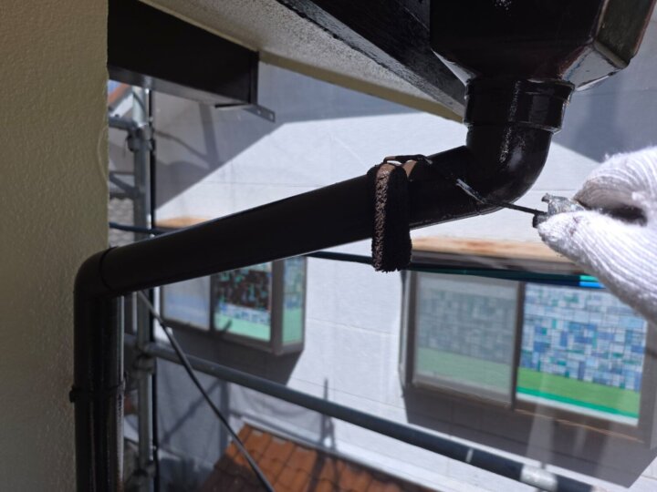 【下塗り】雨樋