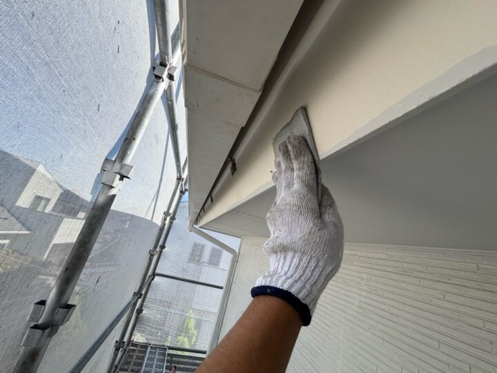 【下地処理】破風板