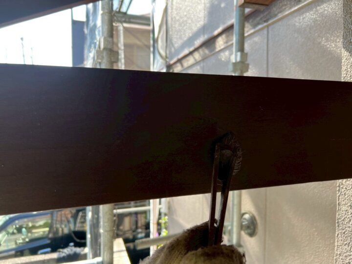 【上塗り】木部