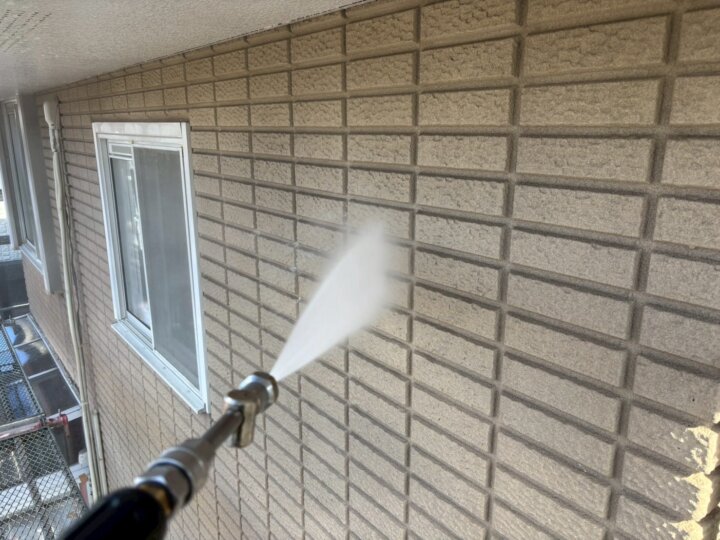 【高圧洗浄】外壁