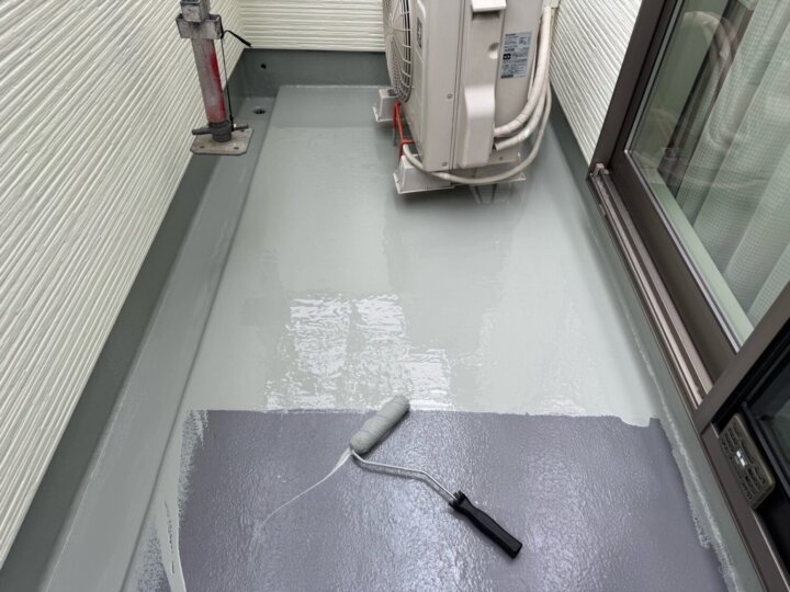 【ウレタン防水1層目】バルコニー