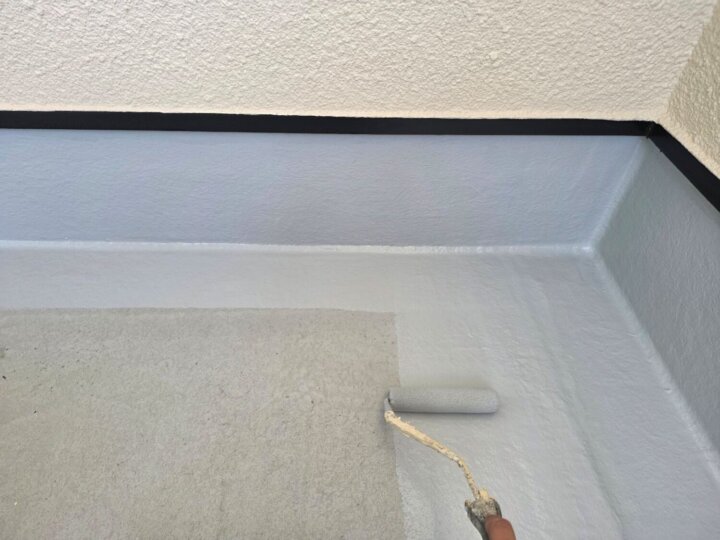 【下塗り】バルコニー