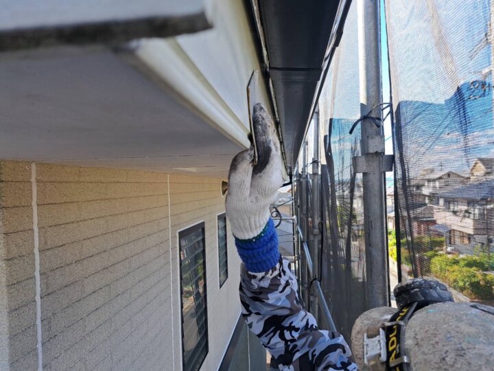 【下地処理】破風板