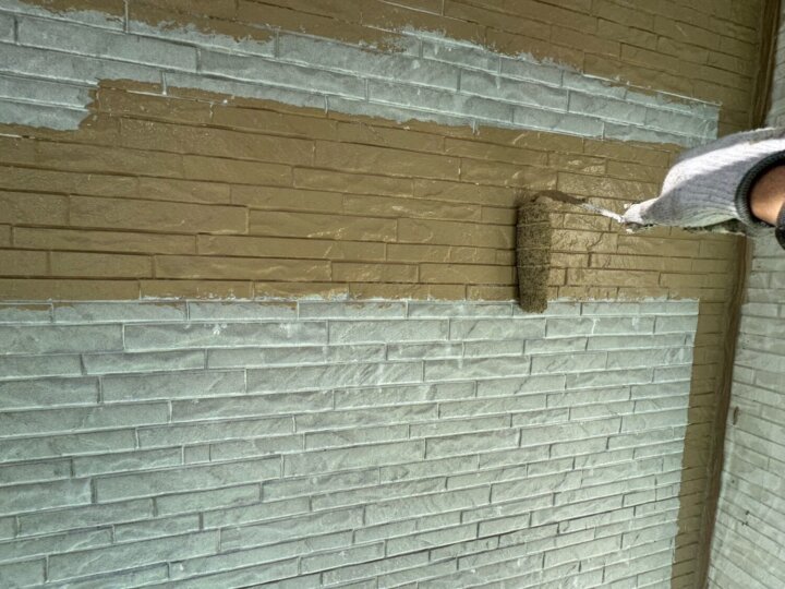 【中塗り】外壁