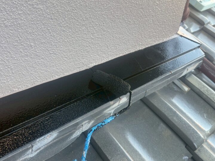 【上塗り】水切り