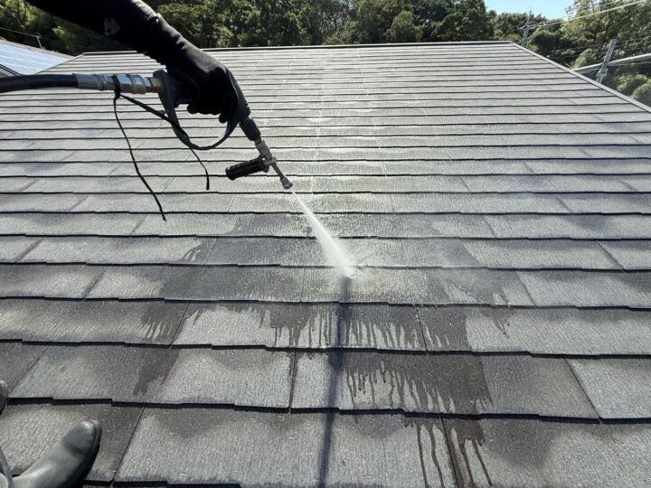 【高圧洗浄】屋根