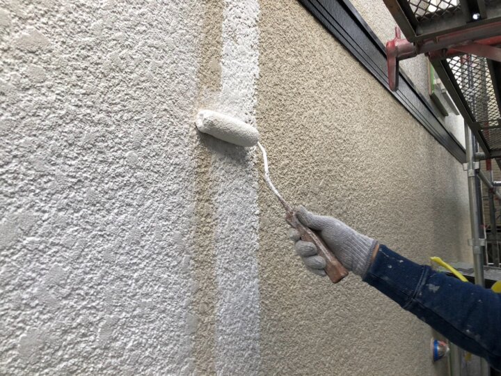 【下塗り】外壁