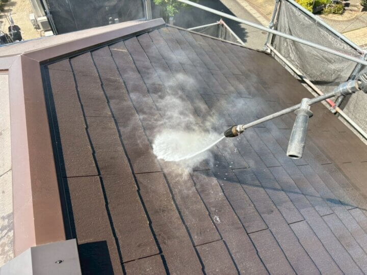 【高圧洗浄】屋根