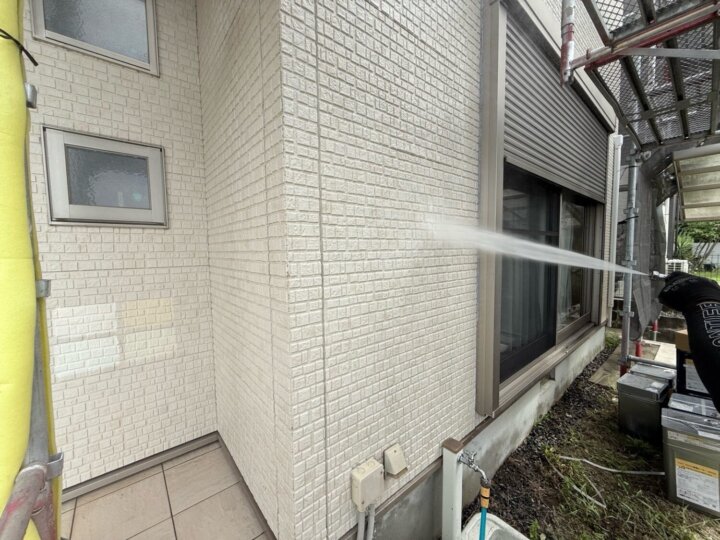 【高圧洗浄】外壁