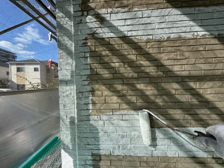 【下塗り】外壁