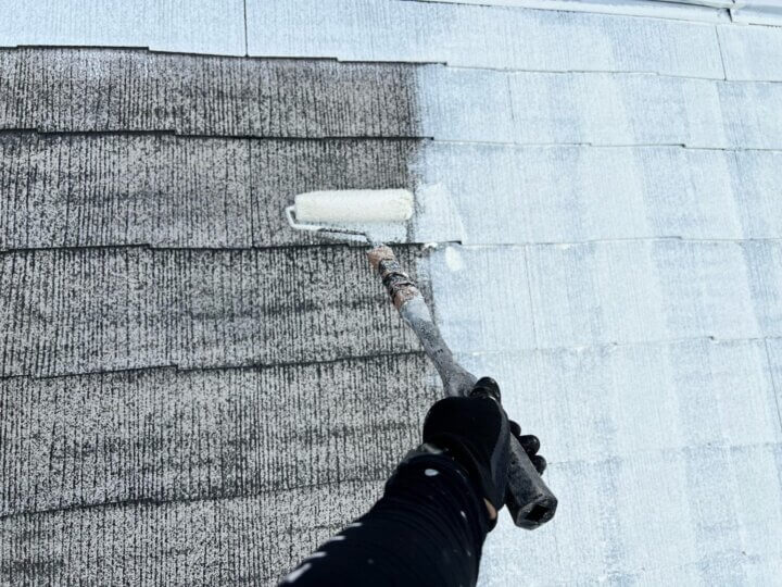 【下塗り】屋根