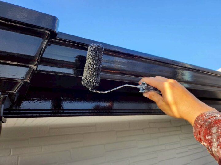 【上塗り】雨樋