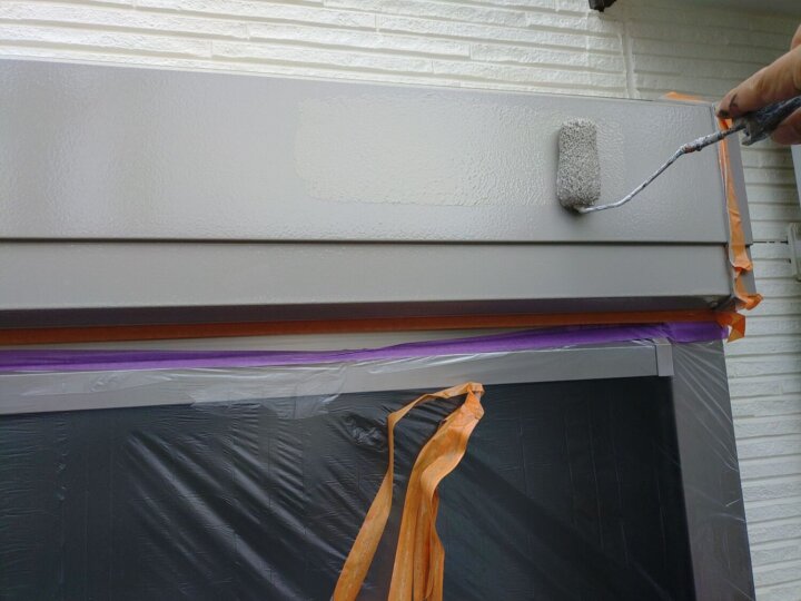 【上塗り】シャッターボックス