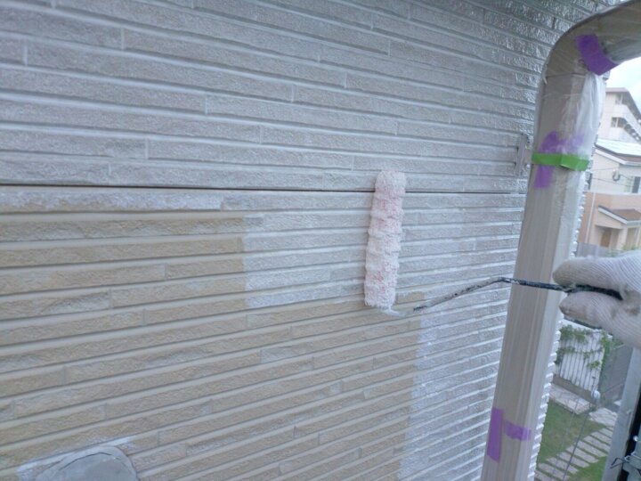 【下塗り】外壁