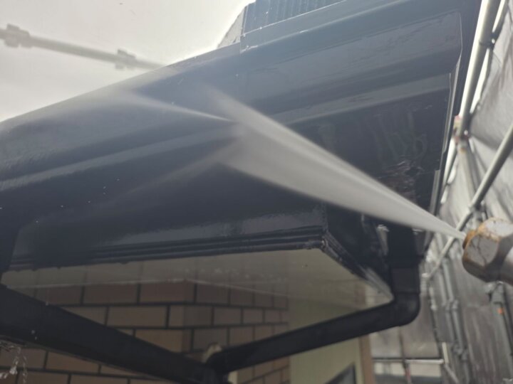 【高圧洗浄】雨樋