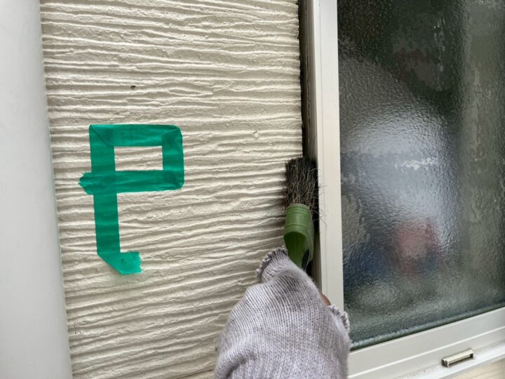 【撤去後清掃】建具廻りコーキング