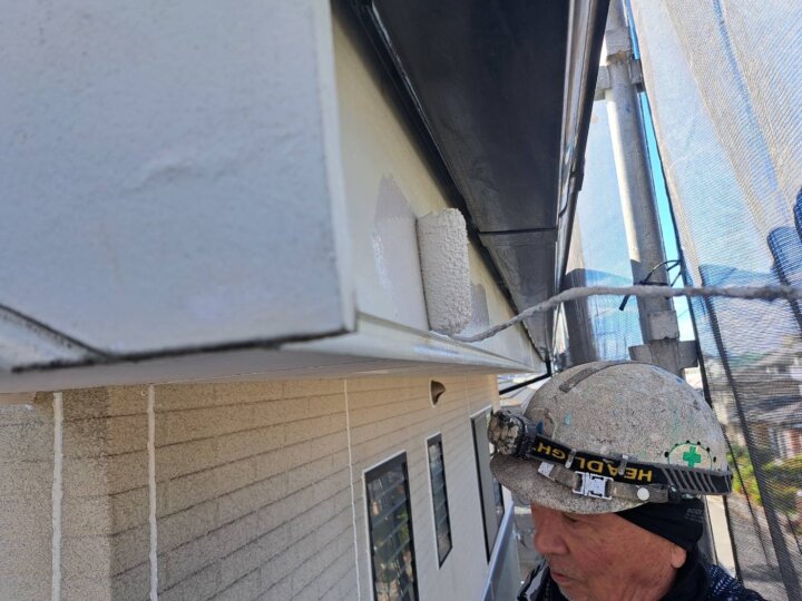 【中塗り】破風板