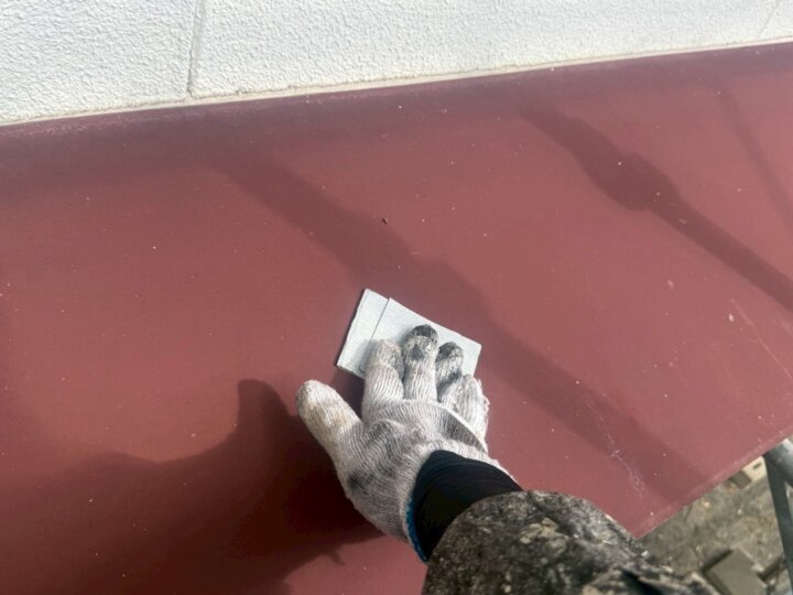 【下地処理】庇