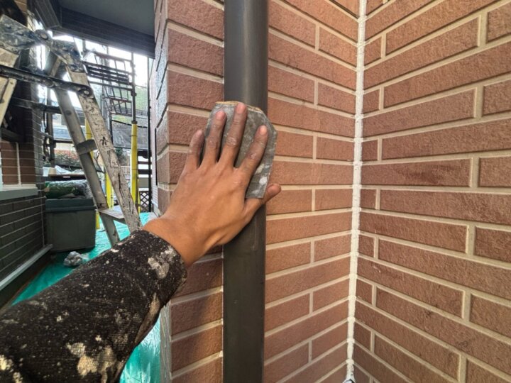 【下地処理】雨樋