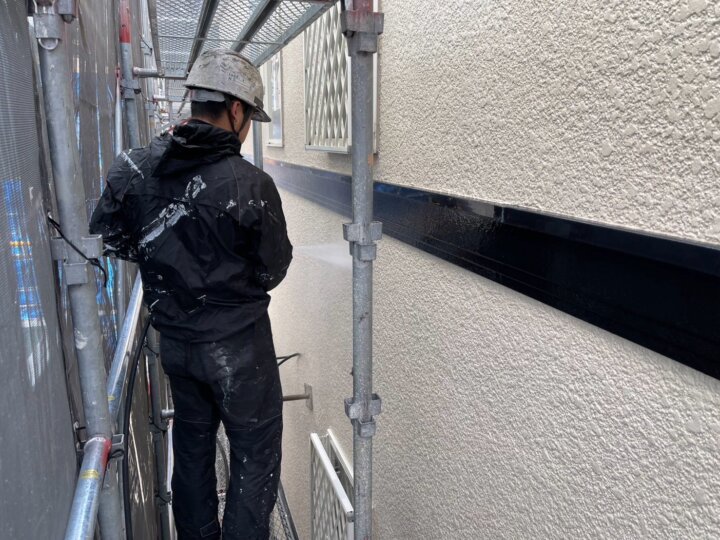 【高圧洗浄】外壁