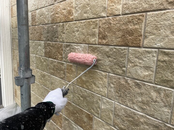 【中塗り】クリヤー外壁