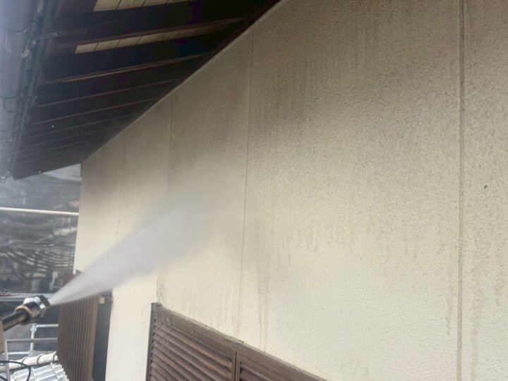 【高圧洗浄】外壁
