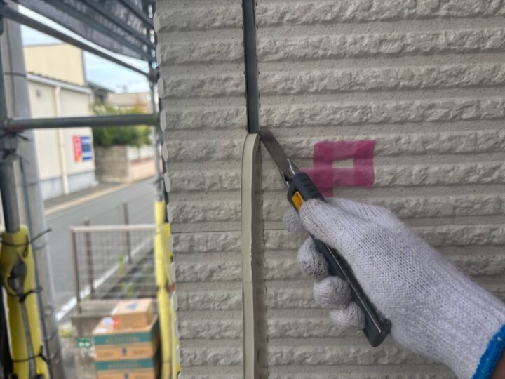 【撤去】板間目地コーキング