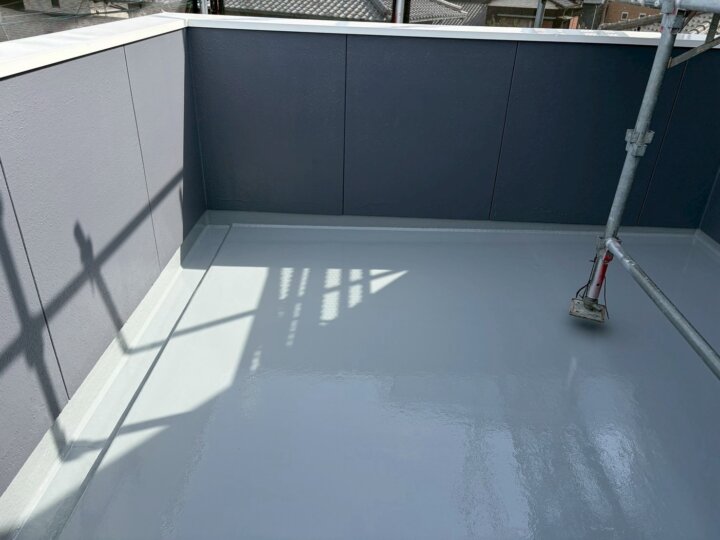 【トップコート塗布】バルコニー