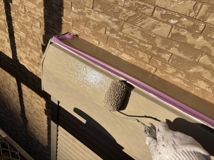 【上塗り】シャッターボックス