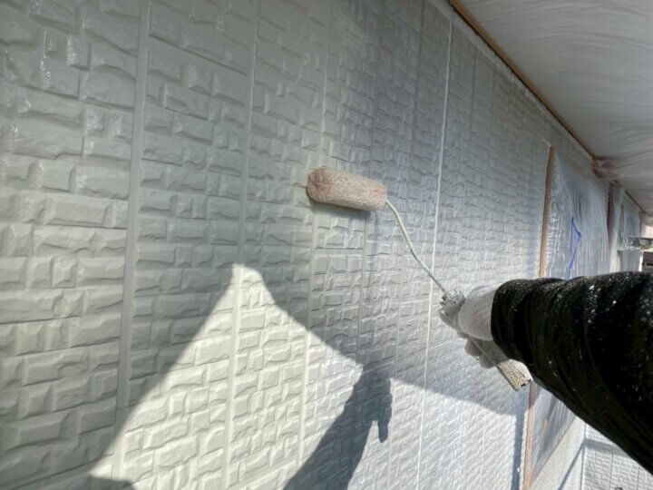 【中塗り】外壁