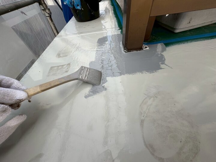 【トップコート塗布】バルコニー