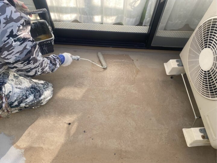 【下塗り】バルコニー