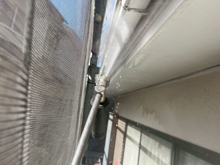 【高圧洗浄】破風板