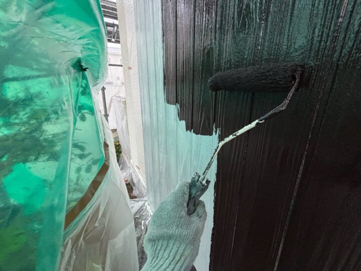 【中塗り】外壁